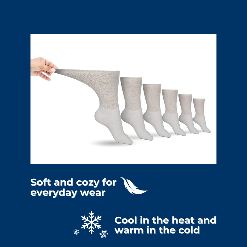 Men's Cotton Crew Socks (6 Pair)
