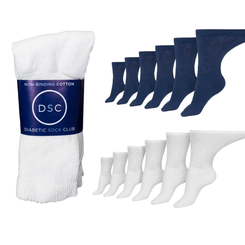 Men's Cotton Crew Socks (6 Pair)