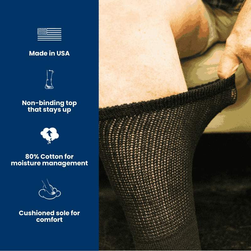 Men's Cotton Crew Socks (6 Pair)