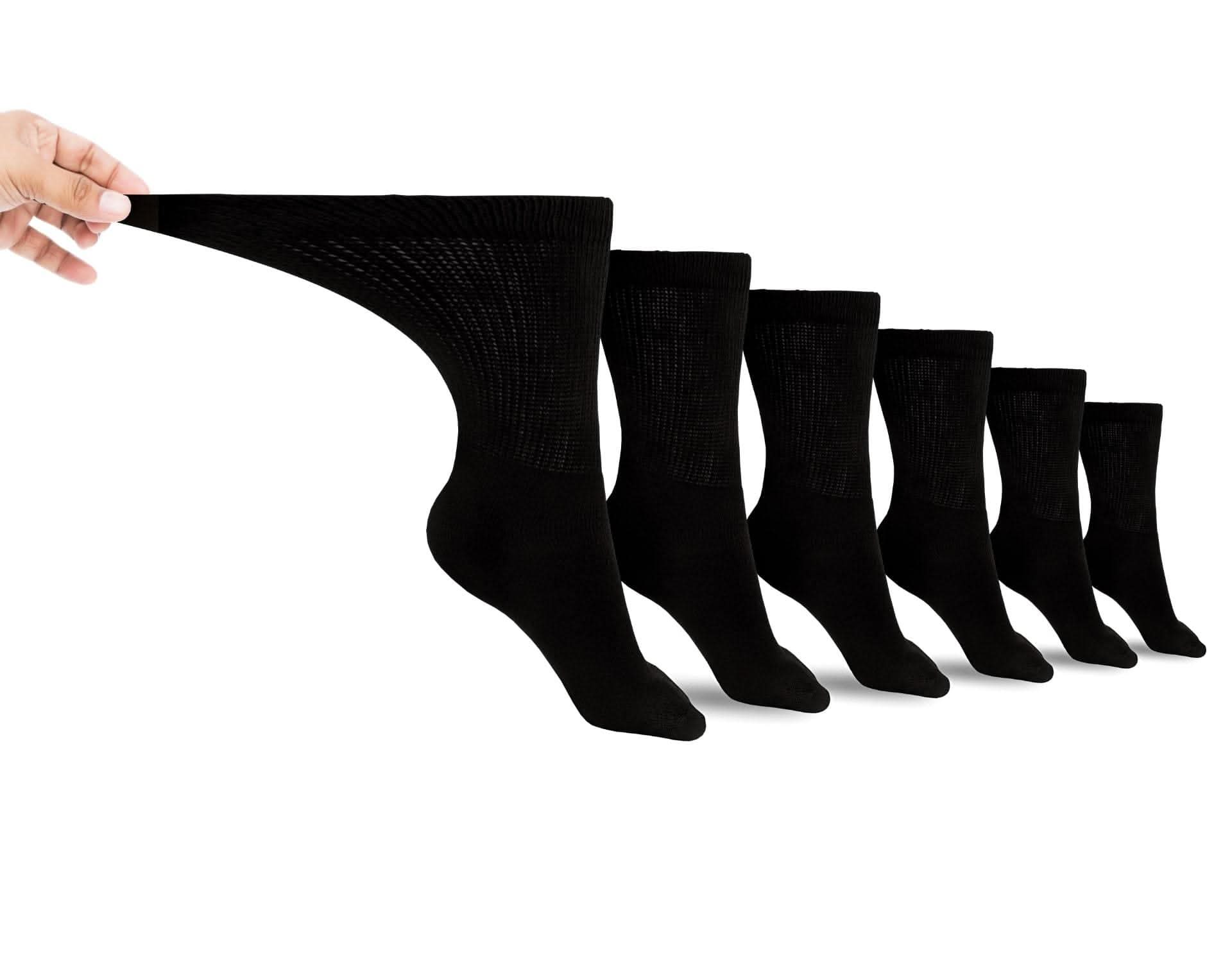 Men's Cotton Crew Socks (6 Pair)