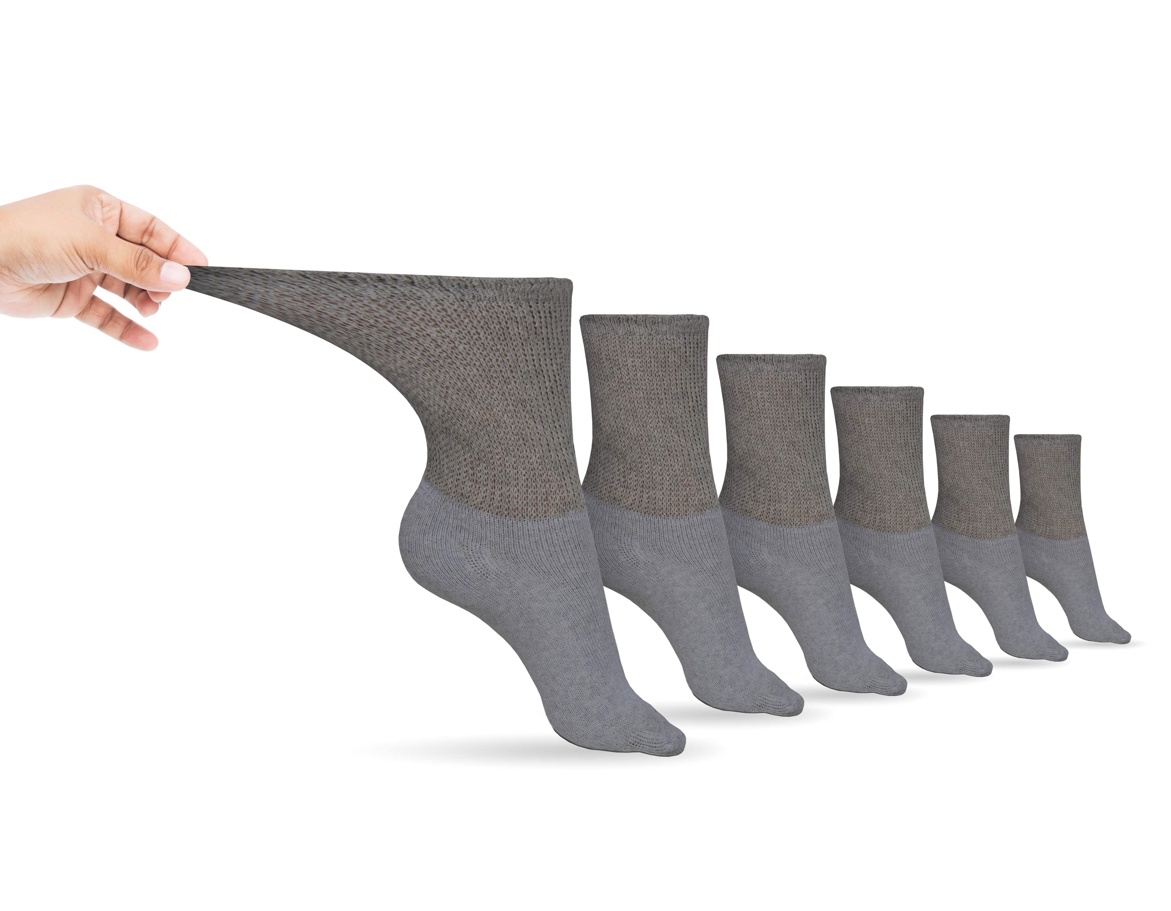 Men's Cotton Crew Socks (6 Pair)