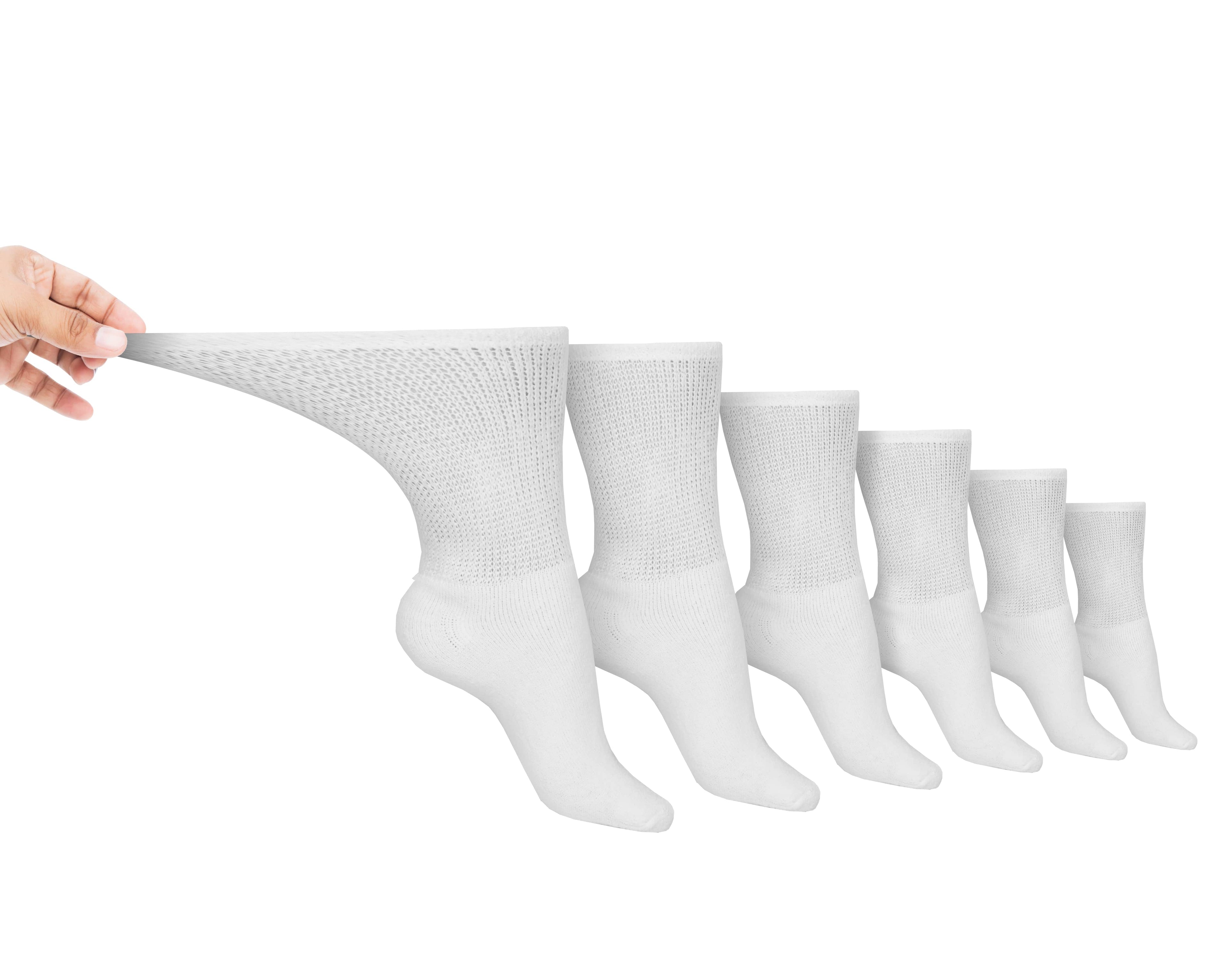 Men's Cotton Crew Socks (6 Pair)