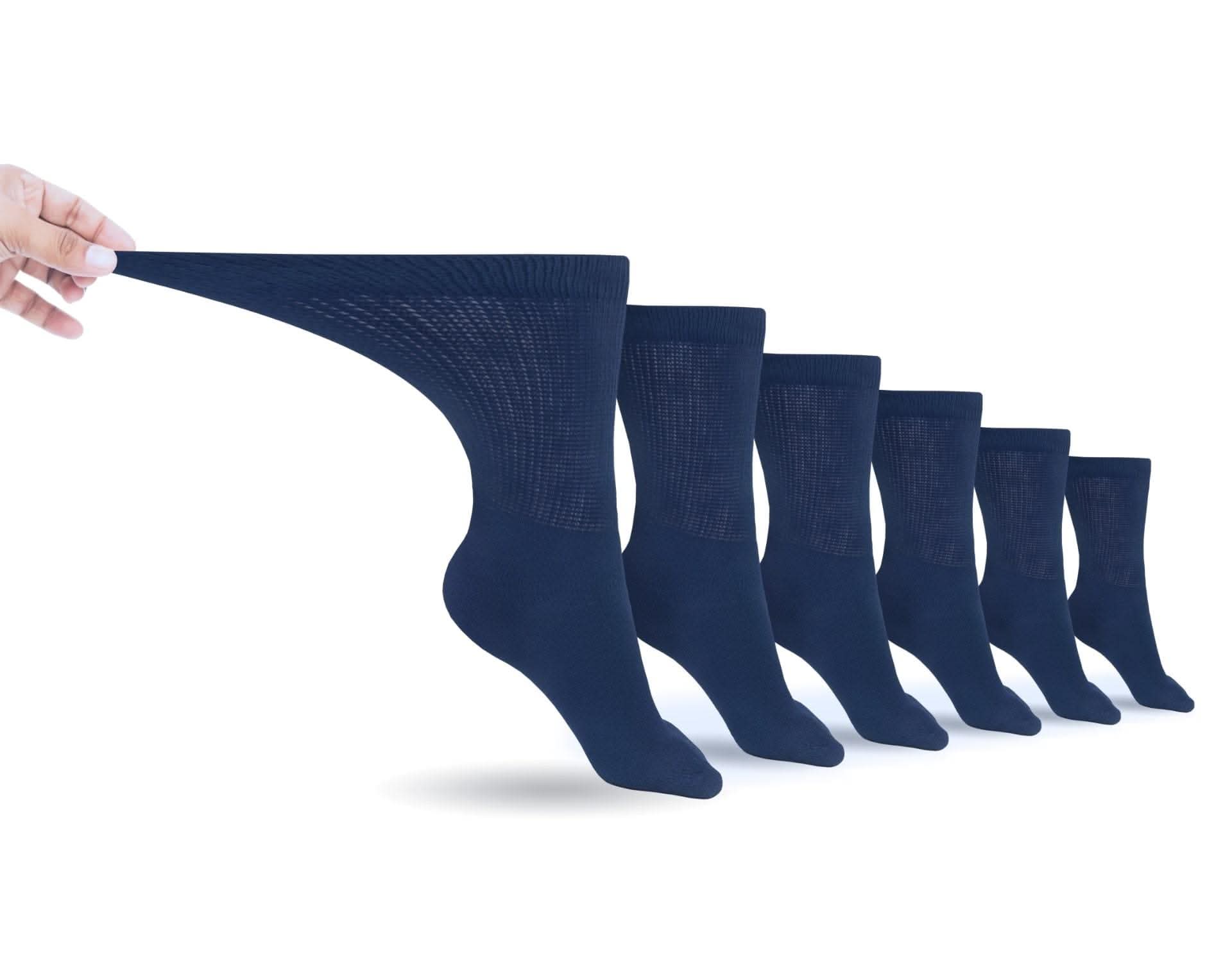 Men's Cotton Crew Socks (6 Pair)