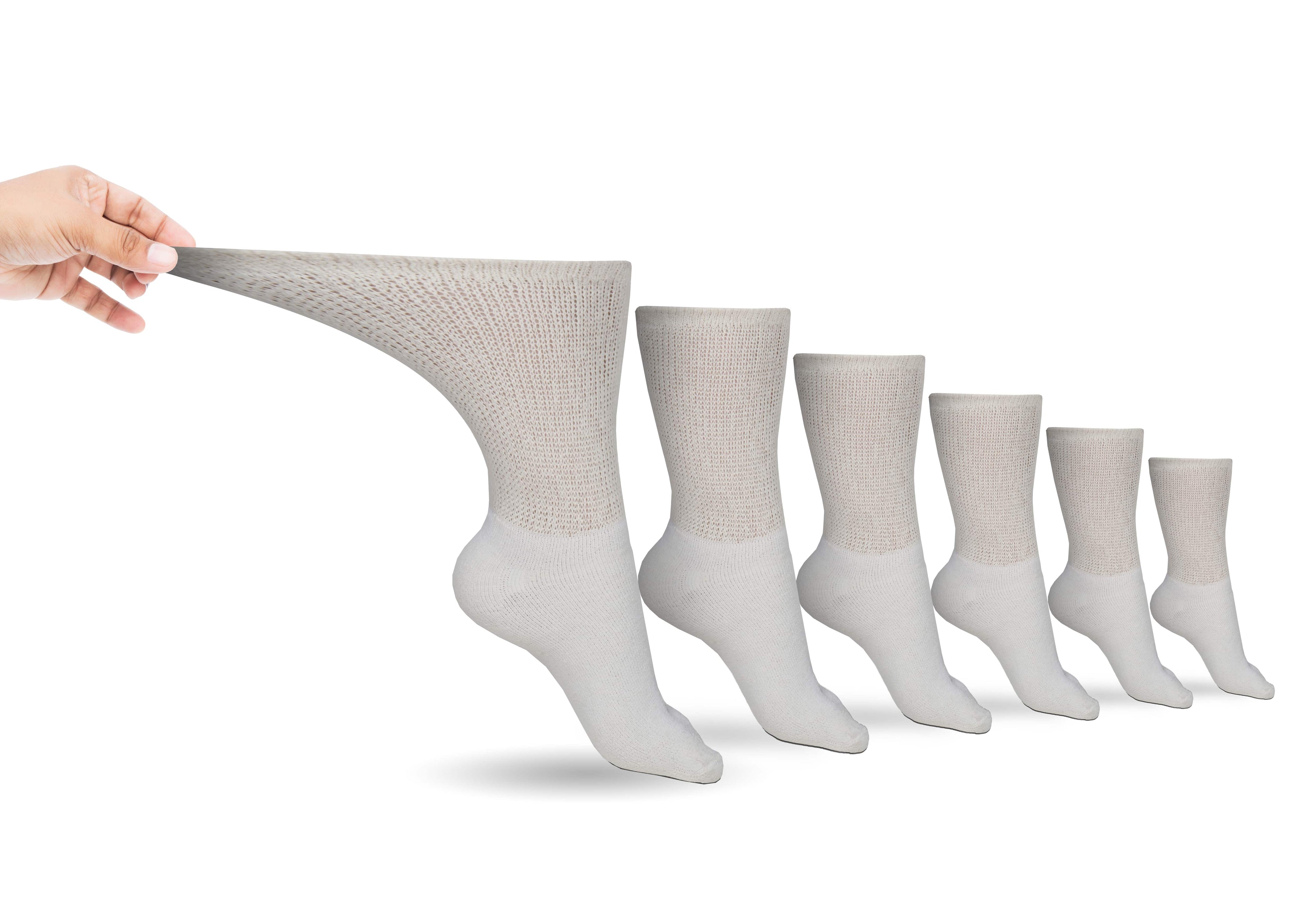 Men's Cotton Crew Socks (6 Pair)